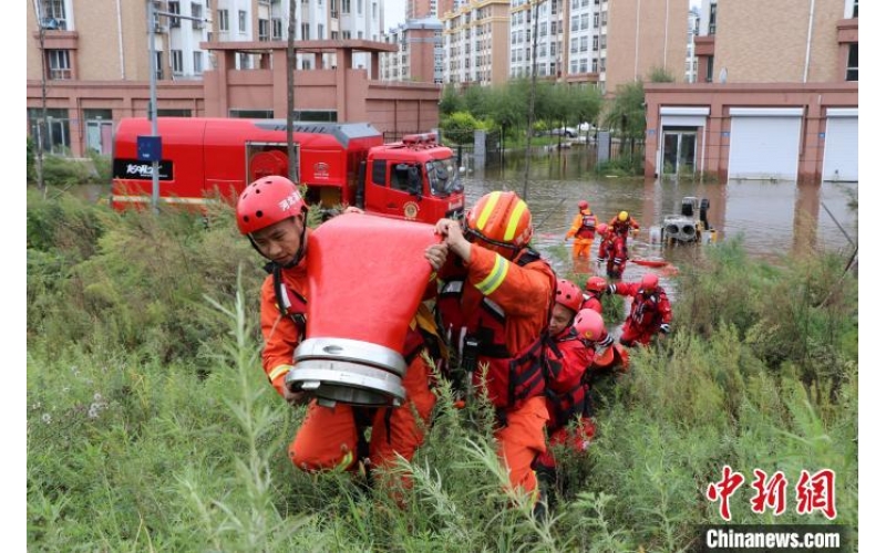 千里“情”援：河北消防员驰援黑龙江抗击“海神”后转战吉林