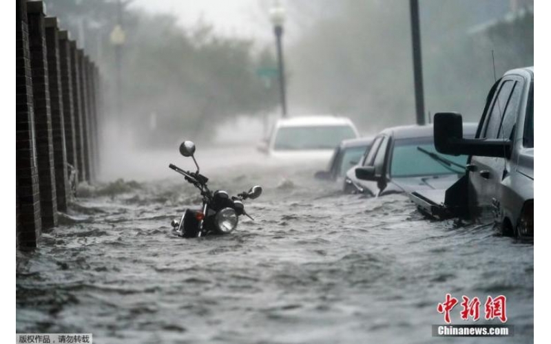 “萨莉”降为热带气旋 致美国1人死另有数百人获救